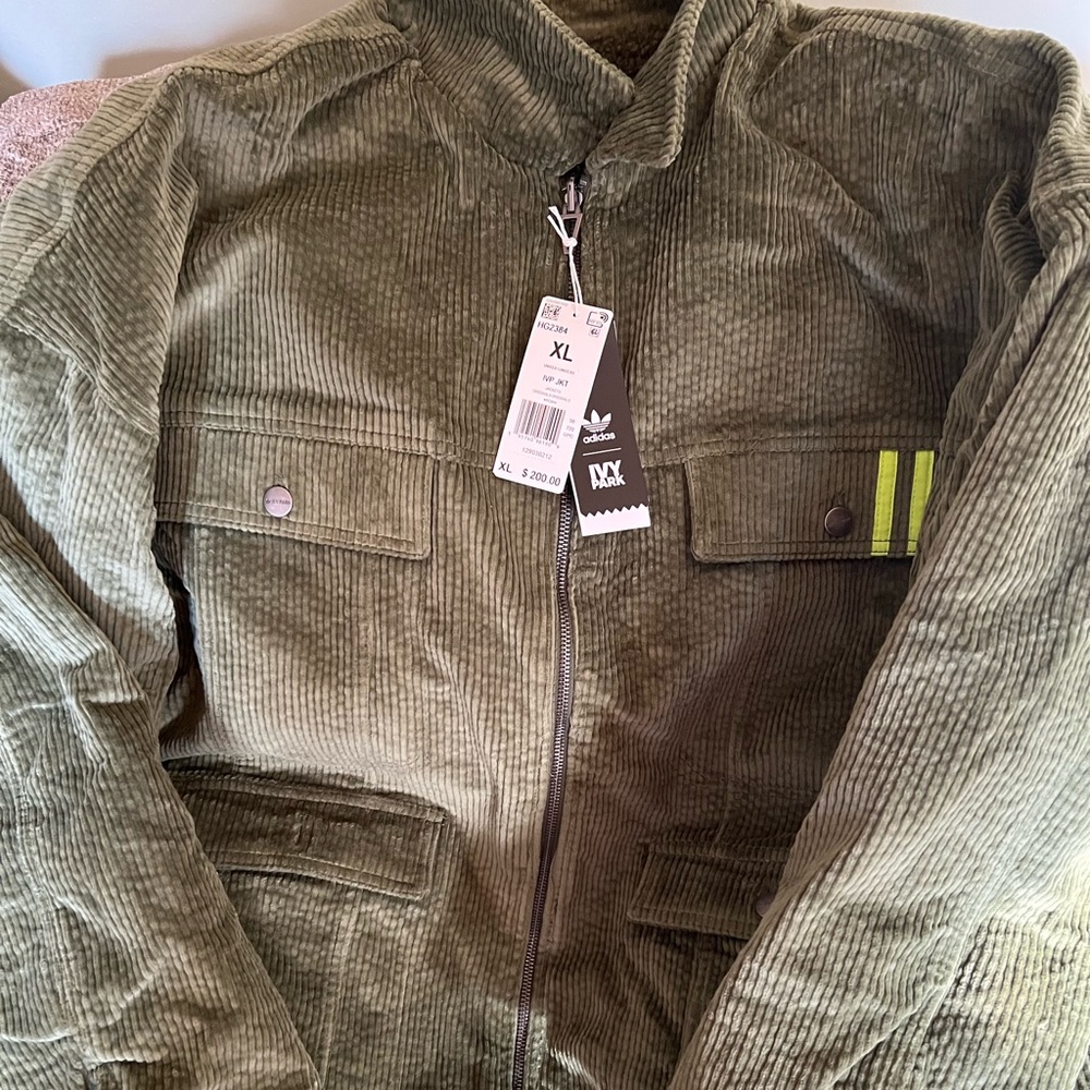 Halls of Ivy coat. Adidas X Ivy Park. XL